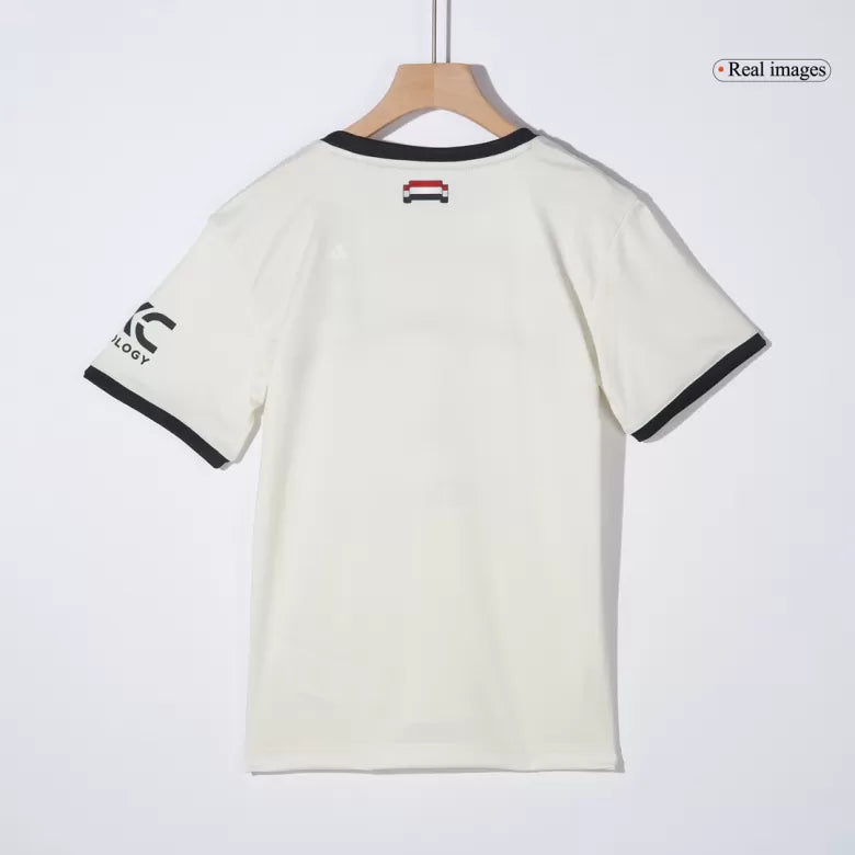 Kids Manchester United 2nd Away 24/25 Fan Version - Pro Soccer Jersey
