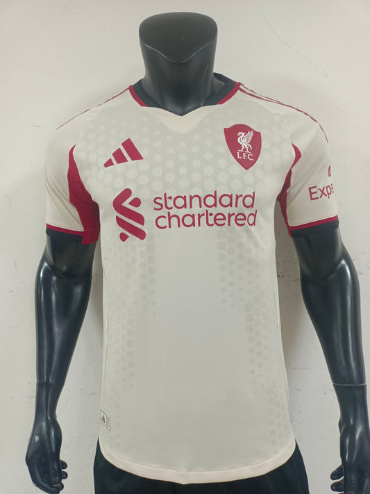 2025/2026 Player Version Liverpool Away Football Shirt