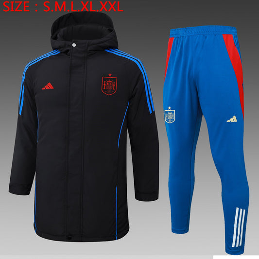 Spain Windbreaker Tracksuit 24/25 - Pro Soccer Jersey