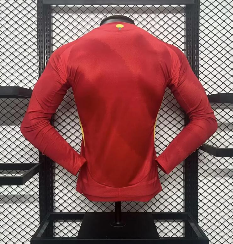24-25 Player Spain Home Long Sleeves