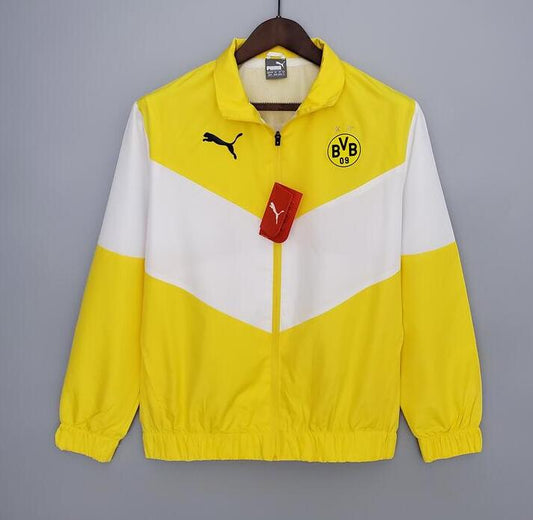 21-22 Dortmund Windbreaker Yellow White