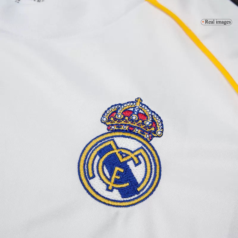 Real Madrid Long Sleeve Soccer Jersey Home 2025/26
