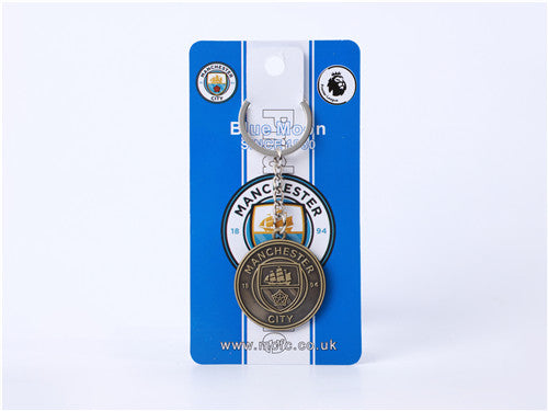 Manchester City Keychain with logo - Pro Soccer Jersey