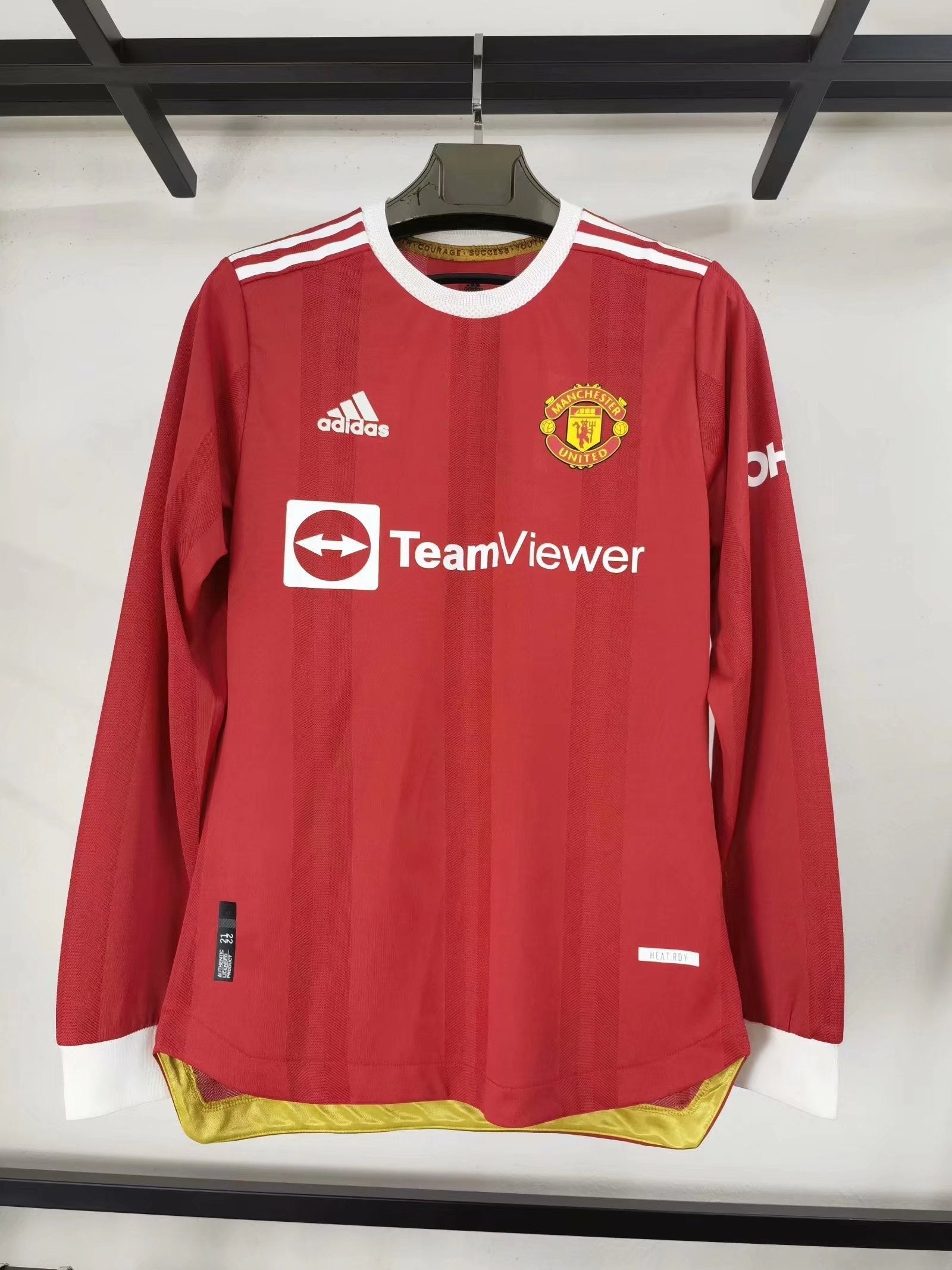 Manchester United Home 21/222 Player Version LS - Pro Soccer Jersey