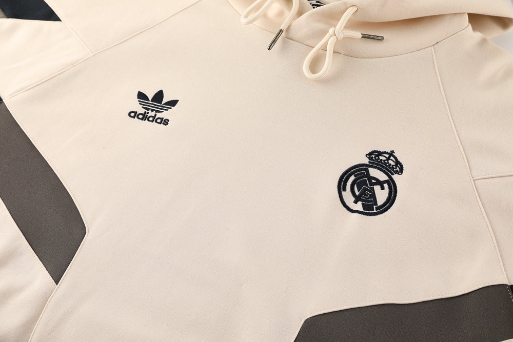 Real Madrid Tracksuit 24/25 Hoodie Vers - Pro Soccer Jersey