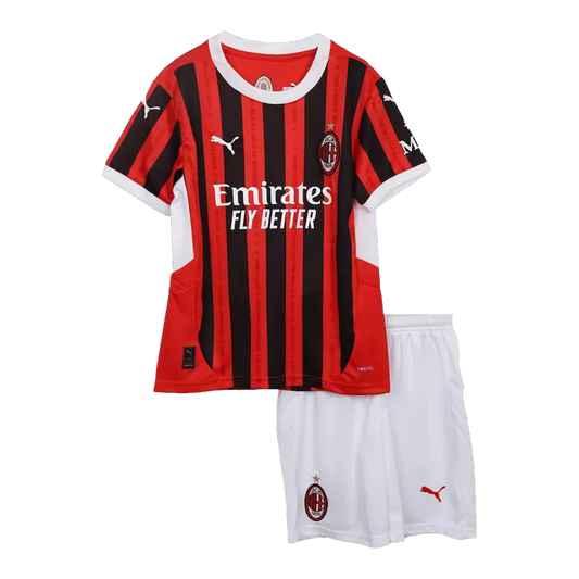 Kids AC Milan Home 24/25 Fan Version