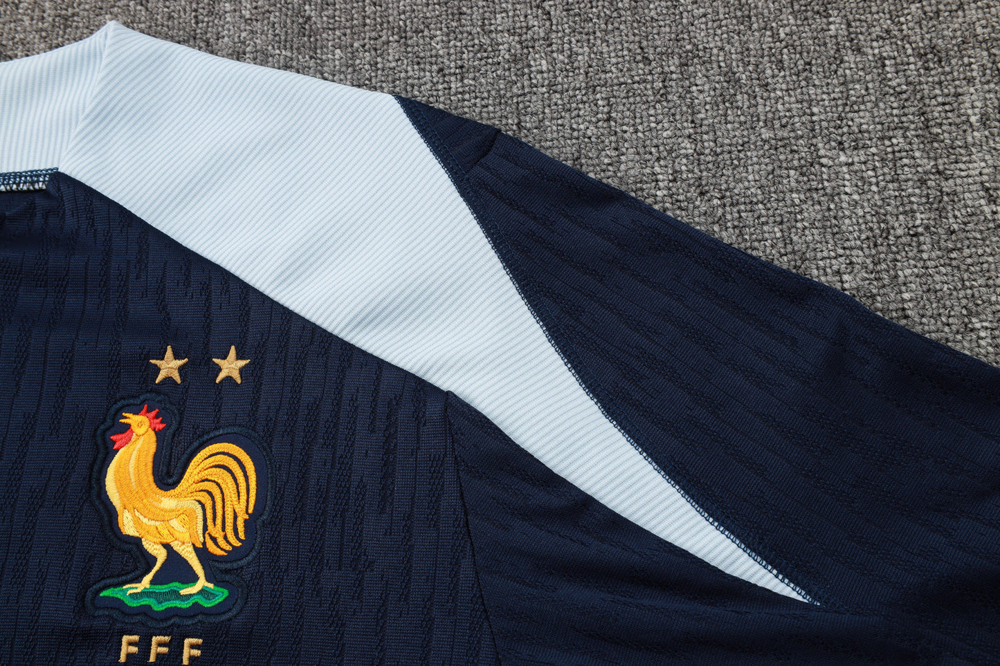 France Away Tracksuit 24/25 Black - Pro Soccer Jersey