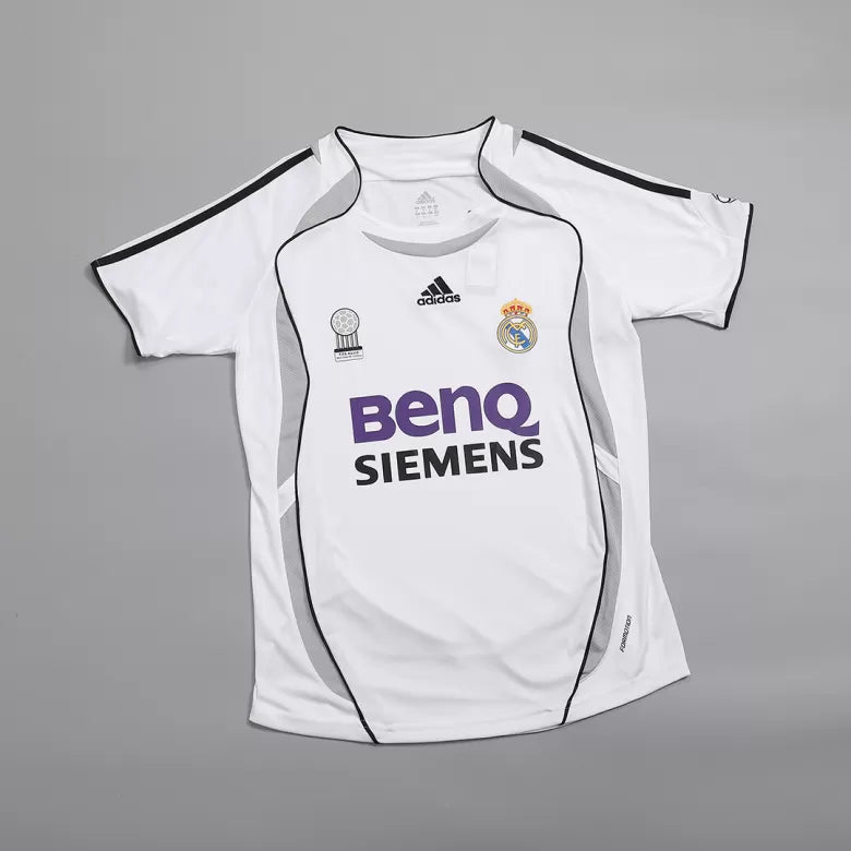 2006/2007 FC Real Madrid Retro Home shirt : Thaï Quality