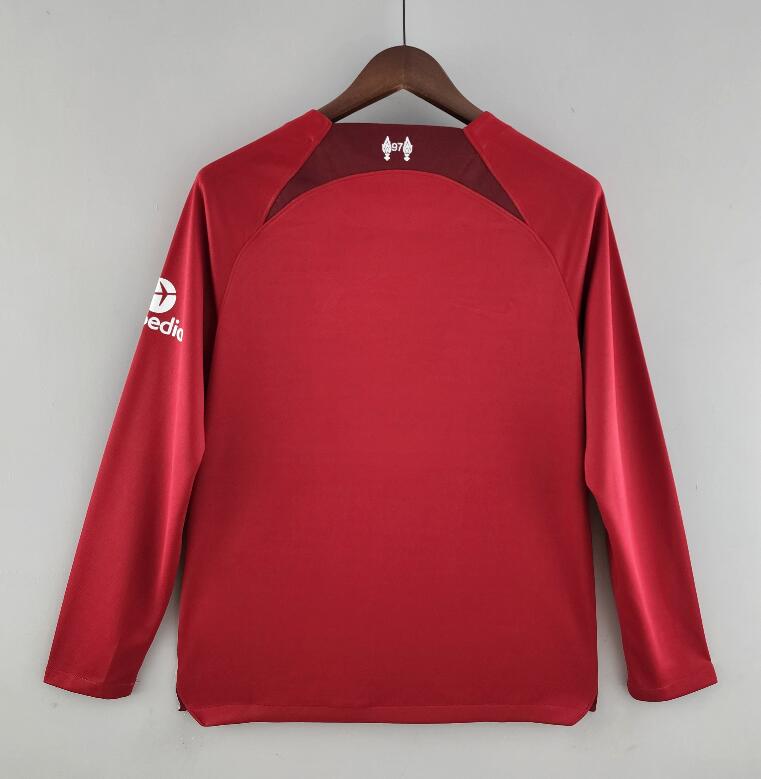 22-23 long sleeve Liverpool home