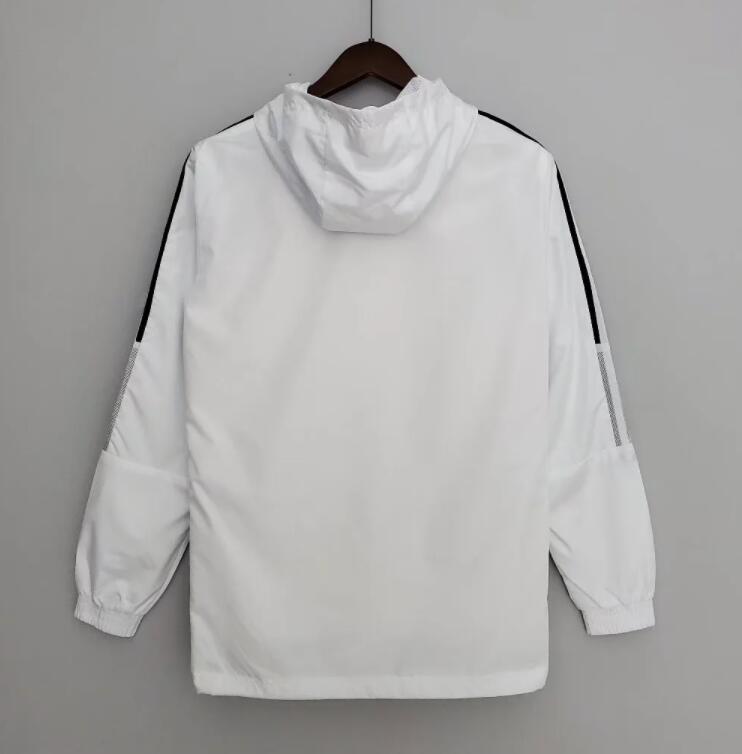 22-23 Real Madrid windbreaker White