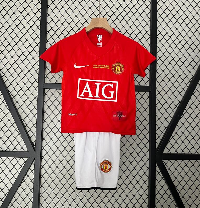 07-08 kids M-U Champions League version home