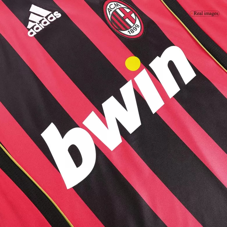 KAKA' #22 AC Milan Retro Home 2006/07 LS