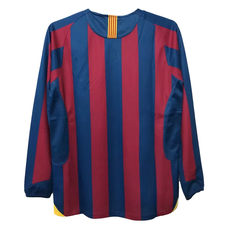 2005/2006 FC Barcelona Iconic Home shirt : Thaï Quality Long Sleeve