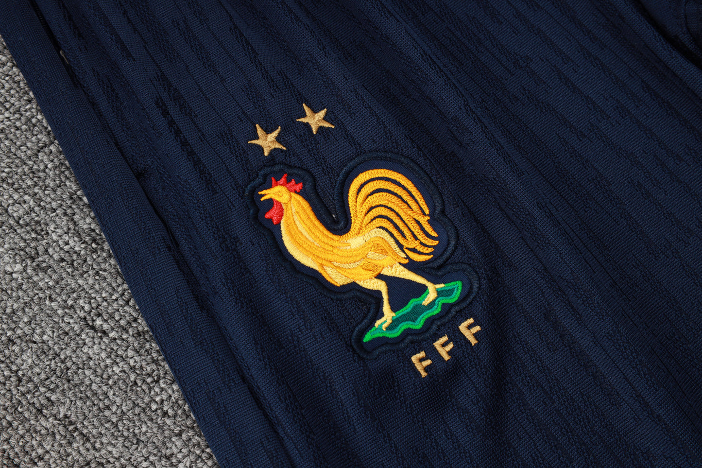 France Home Tracksuit 24/25 White - Pro Soccer Jersey