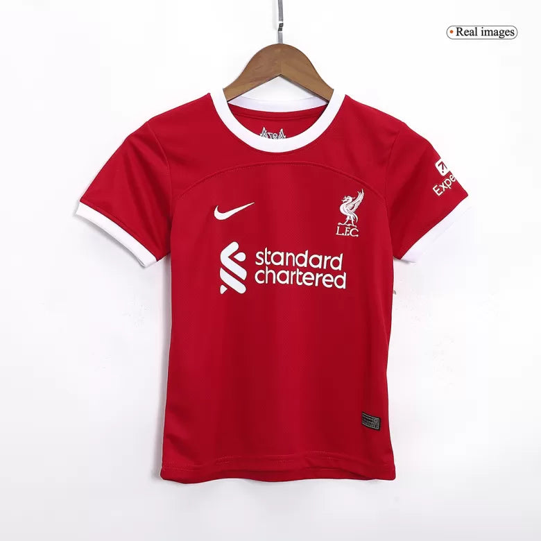 2023/2024 Liverpool FC Home Set Kids Size : Thaï Quality
