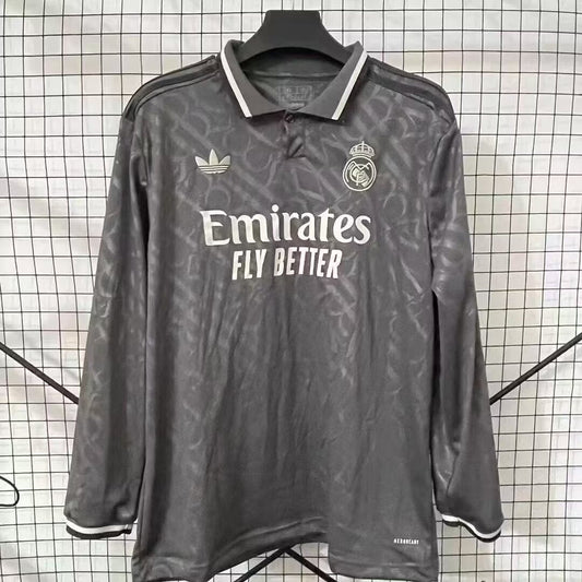 Real Madrid 3rd 24/25 Fan Version LS - Pro Soccer Jersey