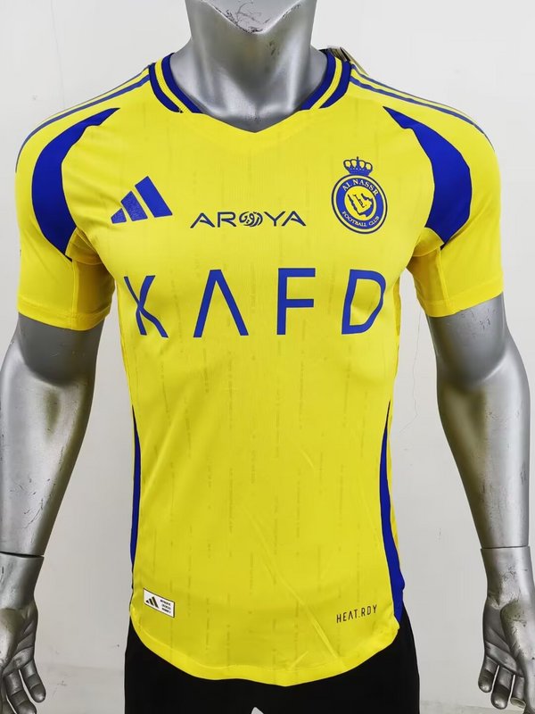 Al Nassr Home 24/25 Player Version - Pro Soccer Jersey
