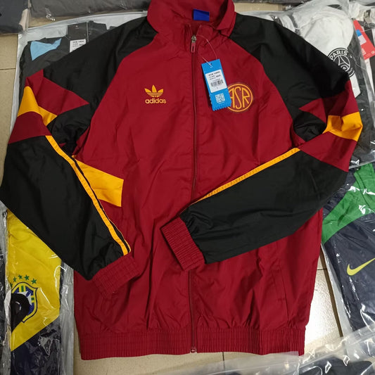 AS Roma Windbreaker Jacket - Pro Soccer Jersey