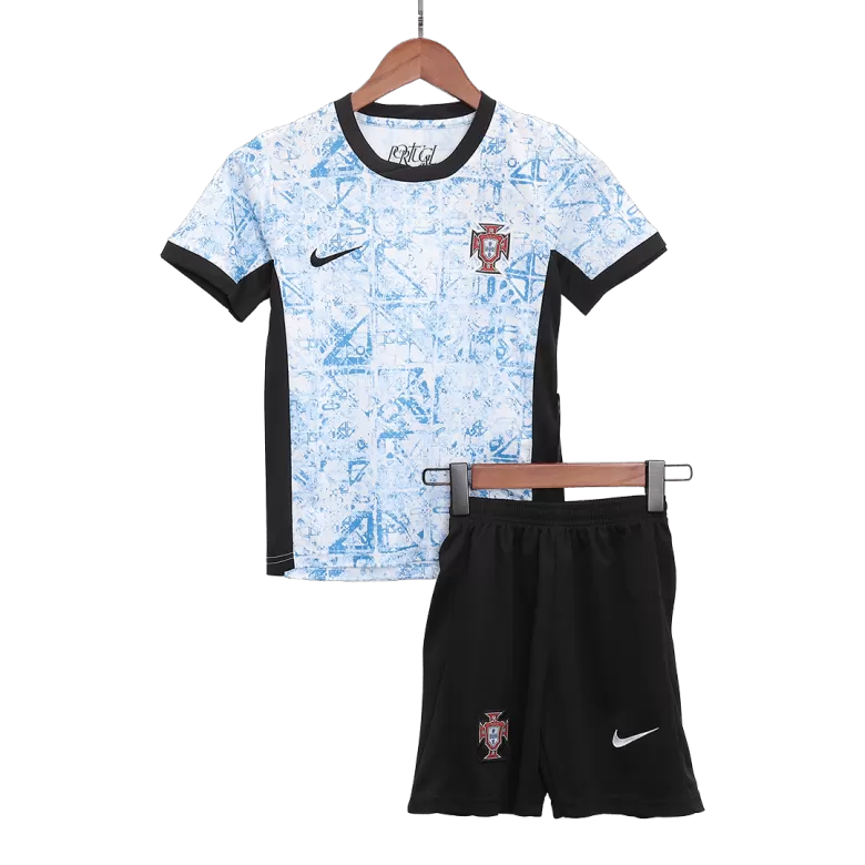 Kids Portugal Away EURO 24 Fan Version