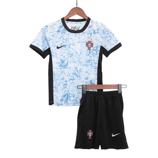 Kids Portugal Away EURO 24 Fan Version