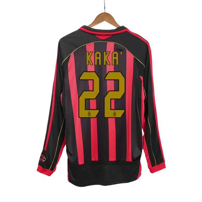 KAKA' #22 AC Milan Retro Home 2006/07 LS