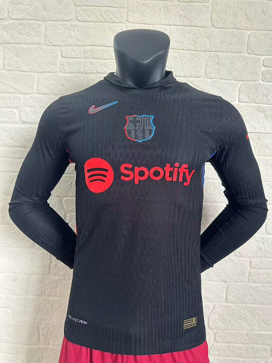 Barcelona Away 24/25 Player Version LS - Pro Soccer Jersey