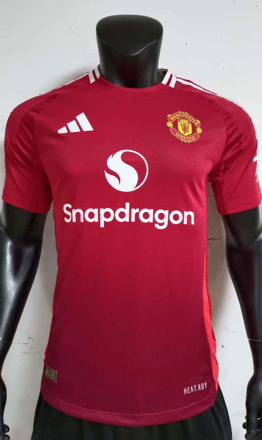 Manchester United Home 24/25 Player Version - Pro Soccer Jersey