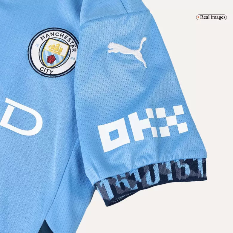 Kids Manchester City Home 24/25 Fan Version