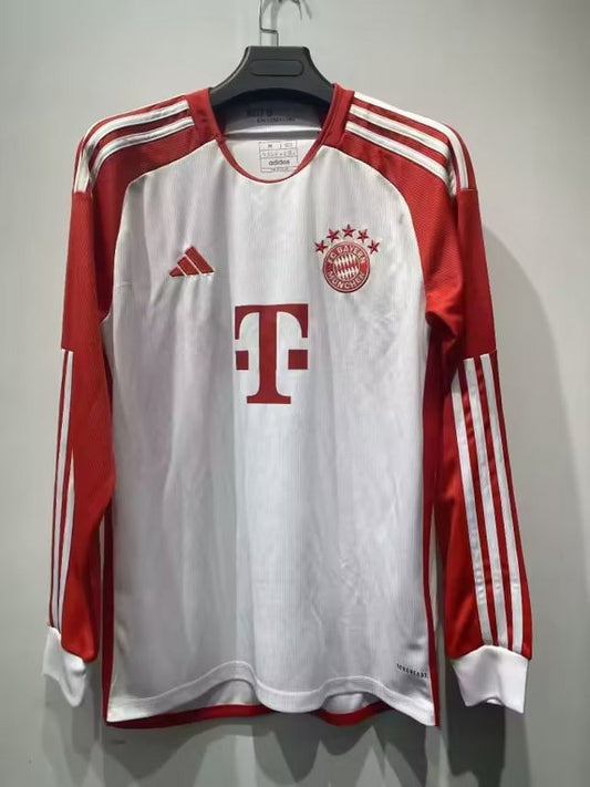 Bayern Munich Home 23/24 Fan Version LS - Pro Soccer Jersey