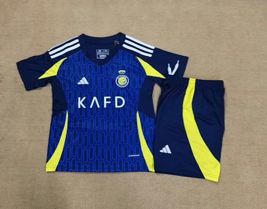 Kids Al Nassr Away 24/25 Fan Version - Pro Soccer Jersey