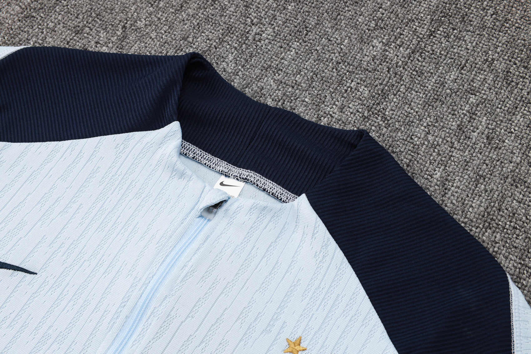 France Home Tracksuit 24/25 White - Pro Soccer Jersey