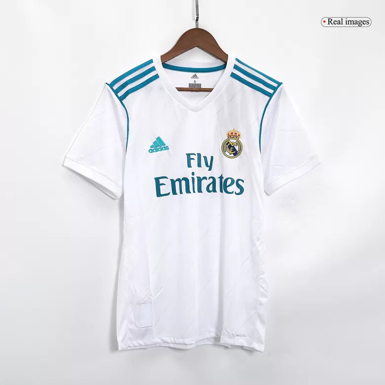 2017/2018 FC Real Madrid Retro Home shirt : Thaï Quality