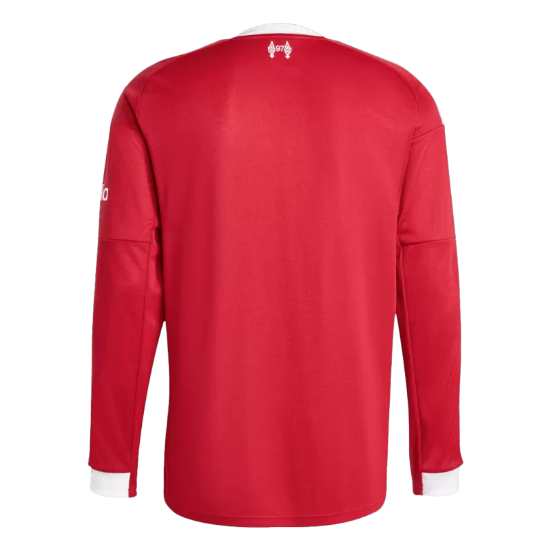 2025/2026 Long Sleeve Liverpool Home Football Shirt