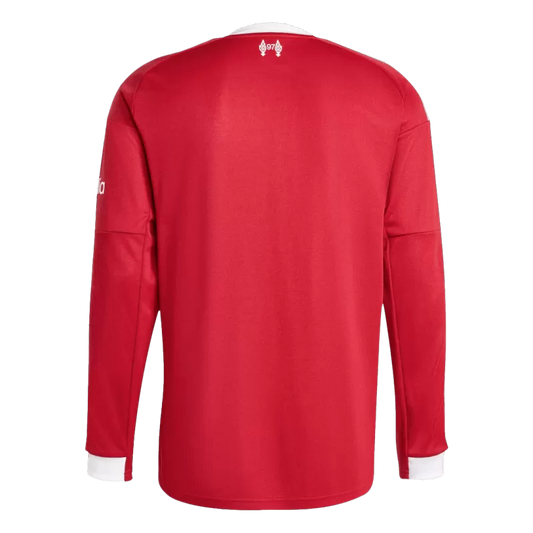 2025/2026 Long Sleeve Liverpool Home Football Shirt