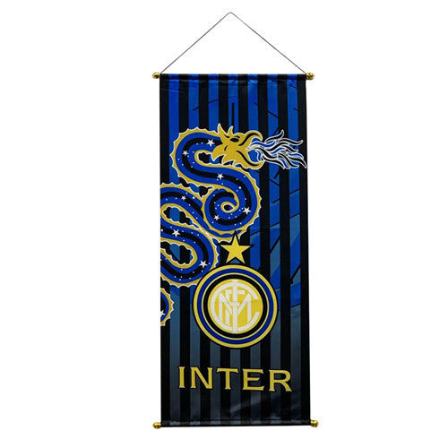 Inter Milan Hanging Flag - Pro Soccer Jersey