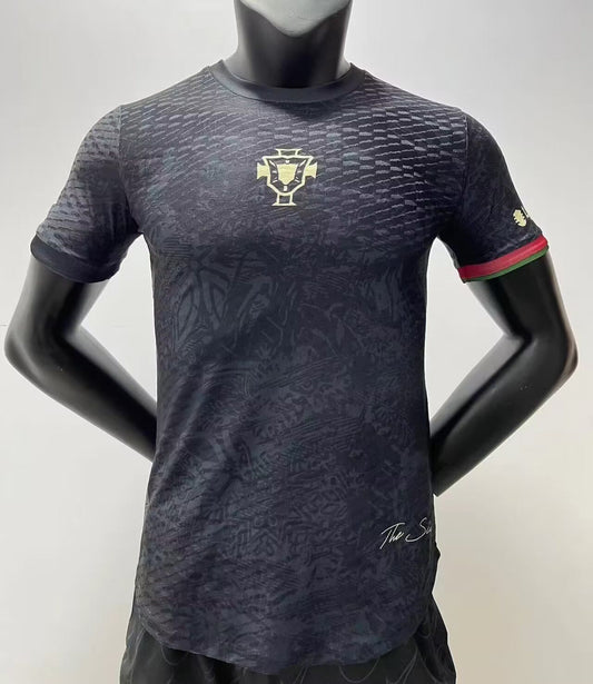 Portugal Black Edition Player Version - Pro Soccer Jersey