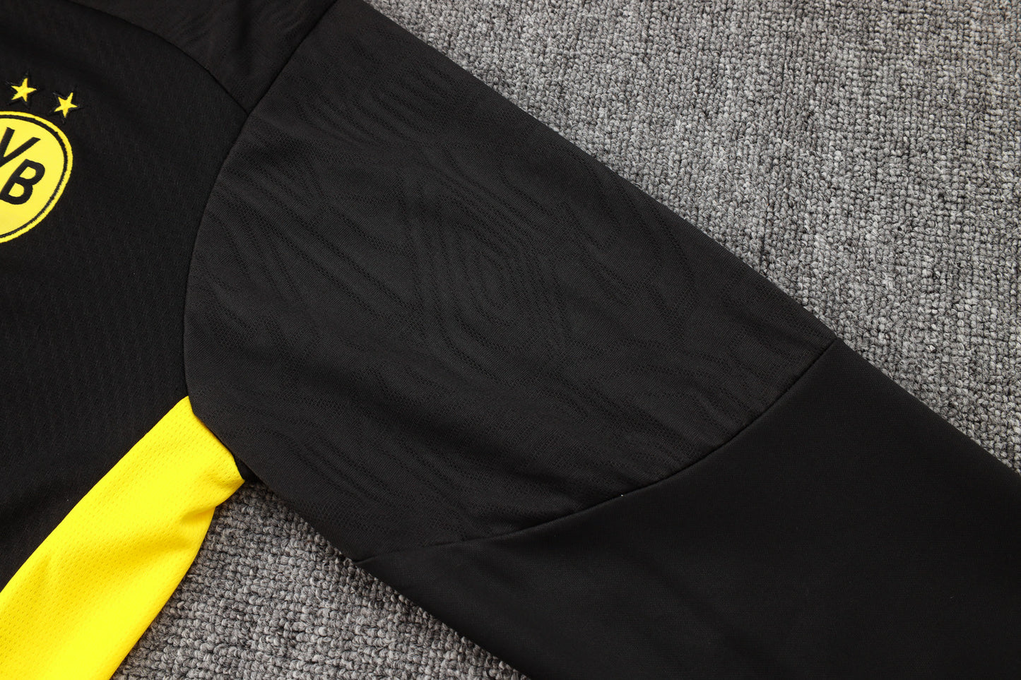 BVB Dortmund Fully Black Tracksuit 24/25 - Pro Soccer Jersey