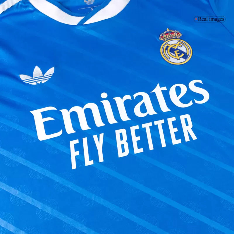 Real Madrid Long Sleeve Soccer Jersey Third Away 2025/26