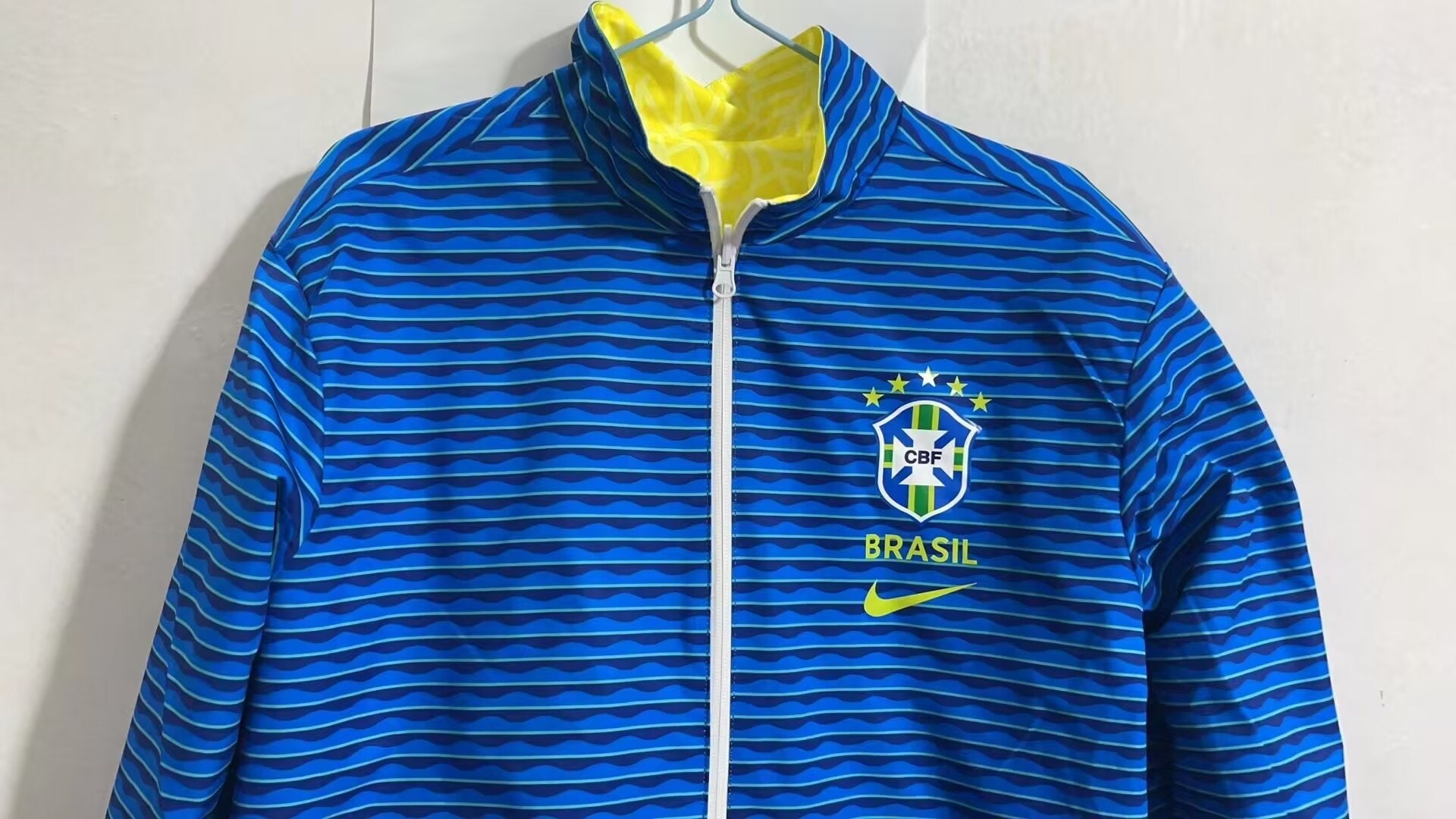Brazil 24/25 Windbreaker Jacket - Pro Soccer Jersey