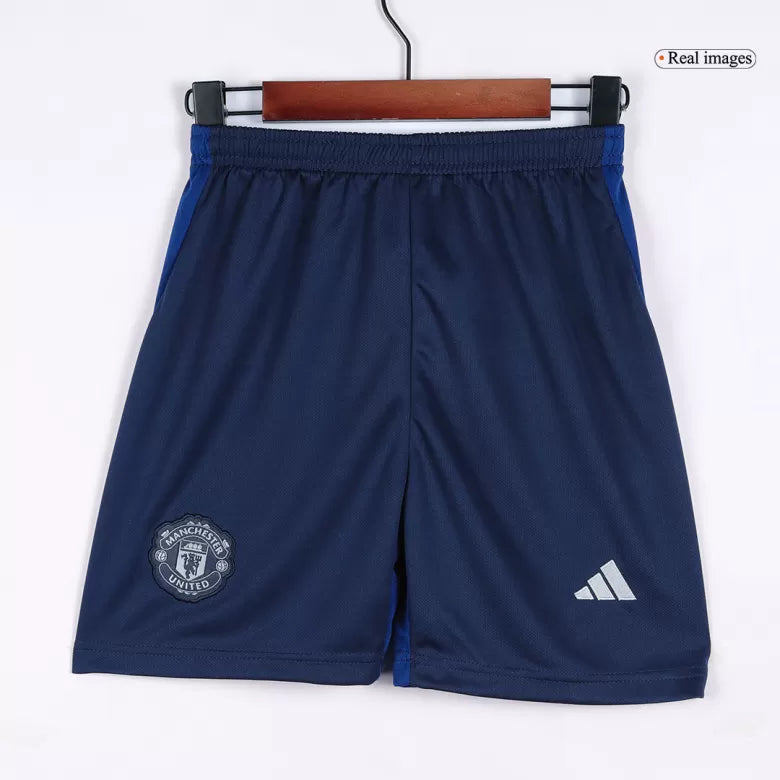 Kids Manchester United Away 24/25 Fan Version - Pro Soccer Jersey