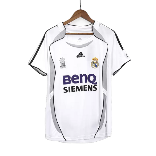 2006/2007 FC Real Madrid Retro Home shirt : Thaï Quality