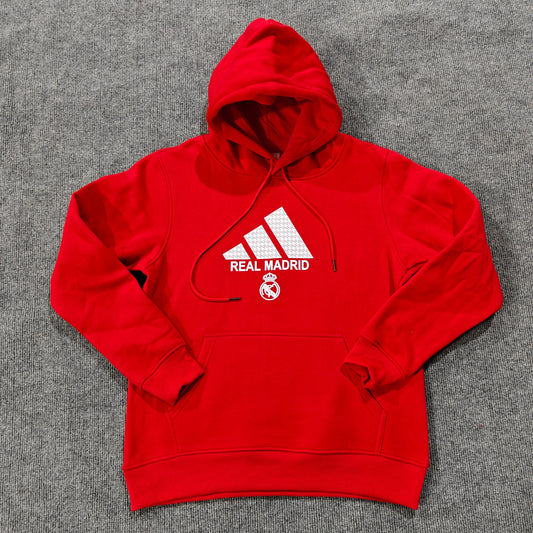 Real Madrid Sweatshirt 24/25 Hoodie Vers Adidas - Pro Soccer Jersey