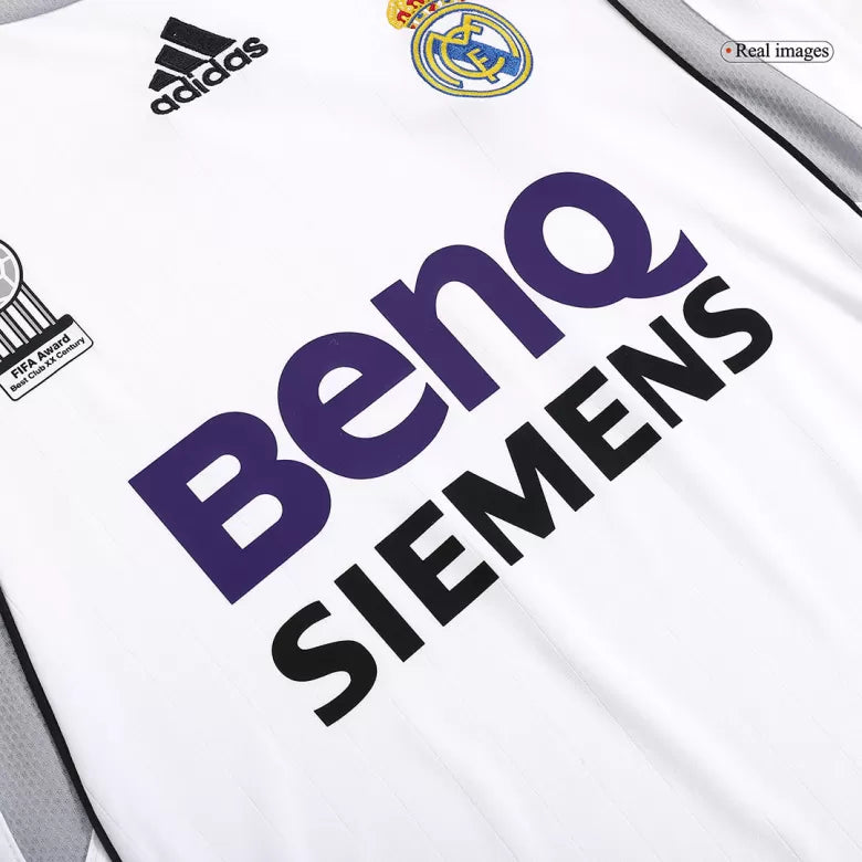 2006/2007 FC Real Madrid Retro Home shirt : Thaï Quality