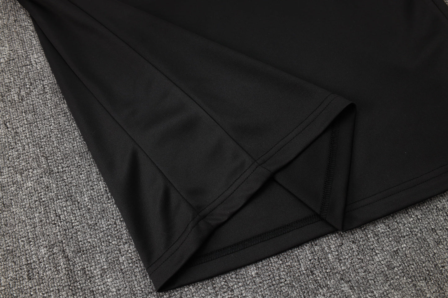 Barcelona Black 24/25 Tracksuit - Pro Soccer Jersey