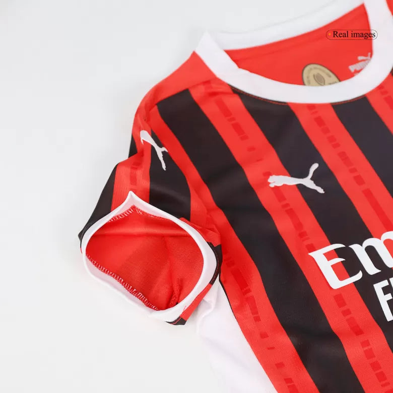 Kids AC Milan Home 24/25 Fan Version