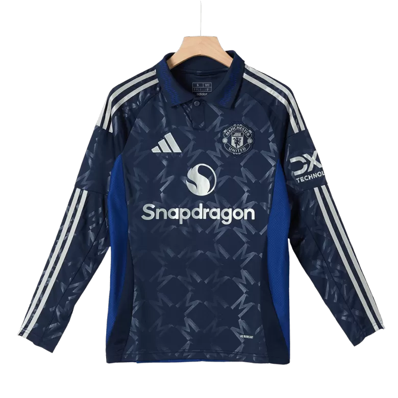 Manchester United Away 24/25 Fan Version Long Sleeve