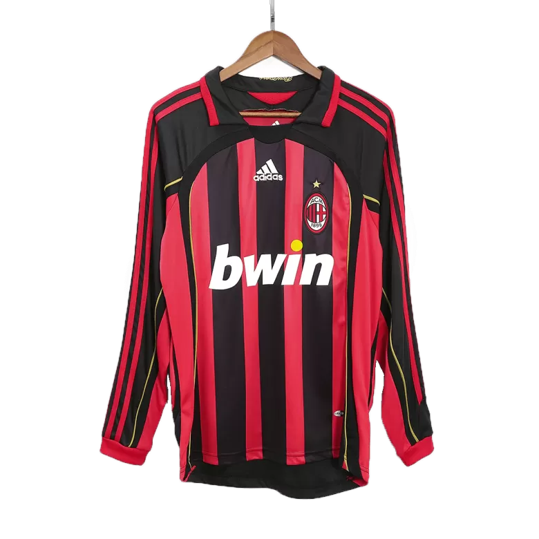 Maldini #3 AC Milan Retro Home 2006/07 LS