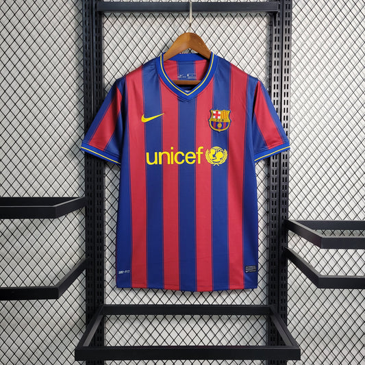 2009/2010 FC Barcelona Retro Home shirt : Thaï Quality