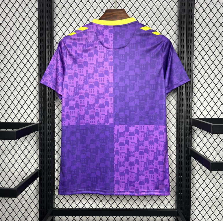 24-25 Malaga Purple pre-match training Jersey