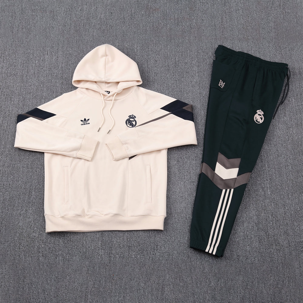 Real Madrid Tracksuit 24/25 Hoodie Vers - Pro Soccer Jersey